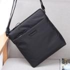 Square Nylon Crossbody Bag Black - One Size
