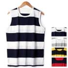 Rugby-stripe Tank Top