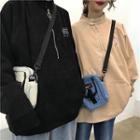 Couple Matching Corduroy Half Zip Pullover