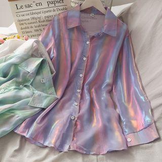 Iridescent Loose Light Shirt