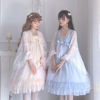 Long-sleeve Ruffle Mesh Lolita Dress
