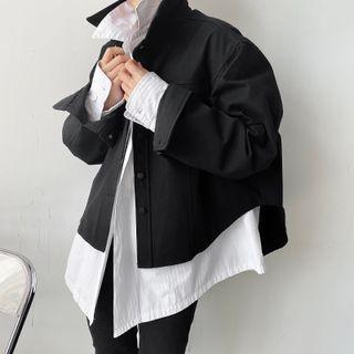Dip Back Oversized Jacket