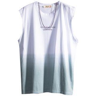 Sleeveless Gradient Top