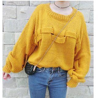 Woven Sweater