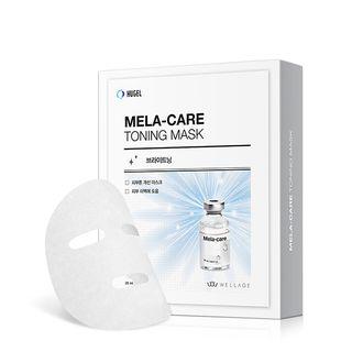 Wellage - Mela-care Toning Mask Set 10 Pcs