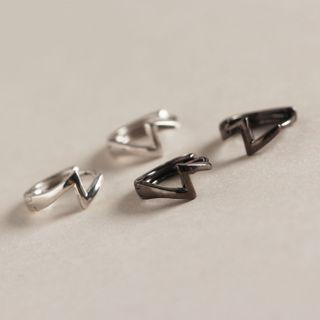 925 Sterling Silver Lightning Earring