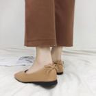 Bow Back Moccasin Flats