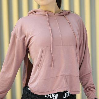 Open Back Sports Hoodie