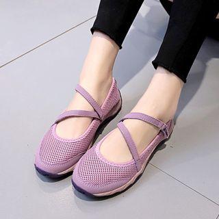 Mesh Fabric Sneakers