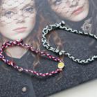 Smile-charm Braided Anklet