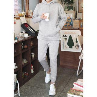 Set: Zip-side Neoprene Hoodie + Sweatpants