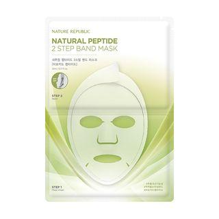 Nature Republic - Natural Peptide 2 Step Band Mask #avocado Peptide 1pc 23ml