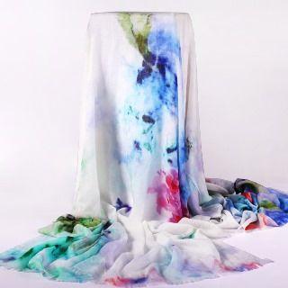 Printed Cashmere Scarf