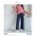 Hidden Band-waist Wide-leg Jeans In 2 Lengths