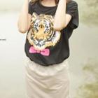 Elastic-waist Skirt