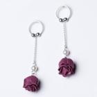 Rose Floral Drop Earring
