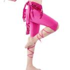 Lace-up Capri Leggings