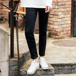 Zip-detail Tapered Pants