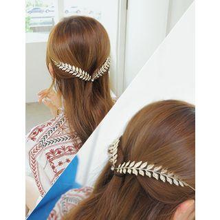 Flower Patterned Metal Hair Styling Tool