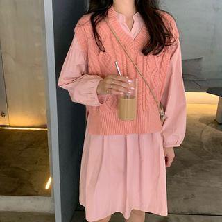 Sweater Vest / Shirt Dress