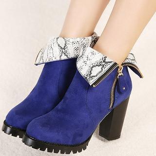 Heel Short Boots