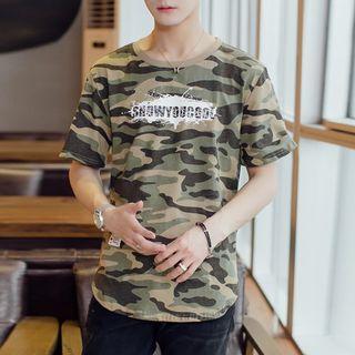 Camo Short-sleeve T-shirt