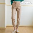 Plus Size Drawcord Tapered Pants