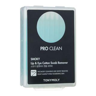 Tony Moly - Pro Clean Smoky Lip & Eye Cotton Swab Remover 20pcs