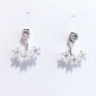 Faux Pearl Earring White - One Size