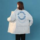 Lettering Padding Jacket