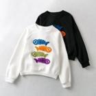 Fish Bone Print Sweatshirt
