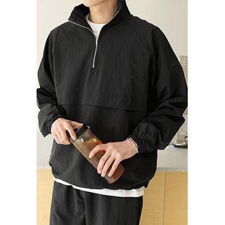 Raglan Anorak Sweatshirt