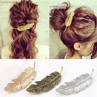 Feather Hair Barrette