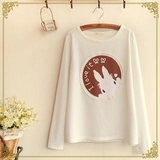 Long-sleeve Rabbit T-shirt