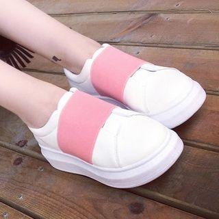 Elastic Strap Sneakers
