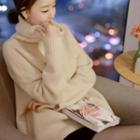 Mock-neck Loose-fit Sweater