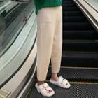 Family Matching Straight-cut Knit Pants