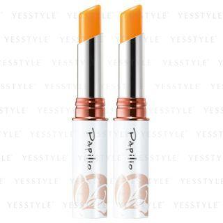 Papilio - Treatment Lip Essence Set: 2x Lip Essence (#lx2 Orange) 2 Pcs