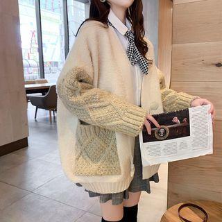 Color Panel Toggle Cardigan