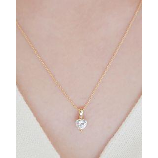 Heart-pendant Chain Necklace