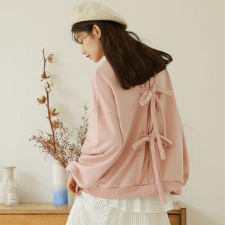Bow Back Pullover