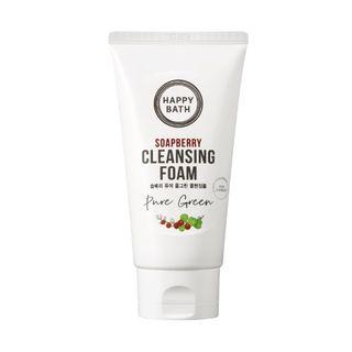 Happy Bath - Soapberry Pure All Green Cleansing Foam 150g