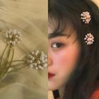 Faux Pearl Hair Clip 1 Piece - C58a - One Size