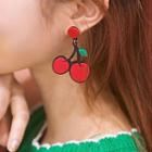 Acrylic Cherry Dangle Earring 1 Pair - Cherry - One Size