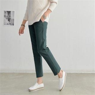 Fleece Lined Tapered Dress Pants