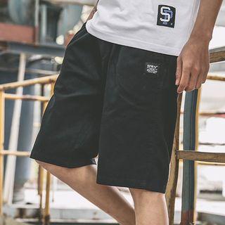 Embroidered Tag Shorts