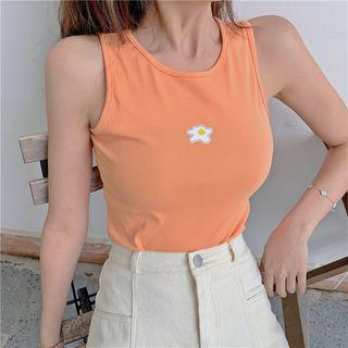 Egg Print Tank Top