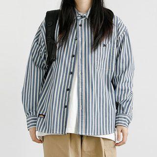 Pinstriped Long Sleeve Shirt