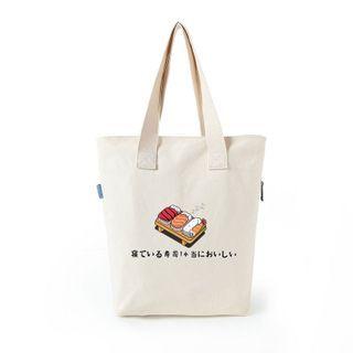 Sushi Print Tote Bag