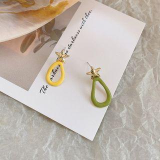 Star Earring 1 Pair - 925 Silver Needle - As Shown In Figure - One Size